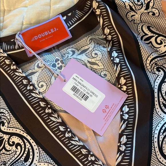 NWT $1,295 LA DOUBLEJ - FULL PRICE ONLINE magnifico mini mirage placée pink MED - Picture 6 of 6